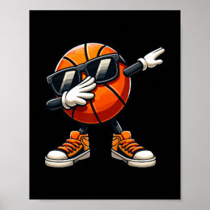 Affiche Dabbing Sketll Ll Sungles Drôle Sketll