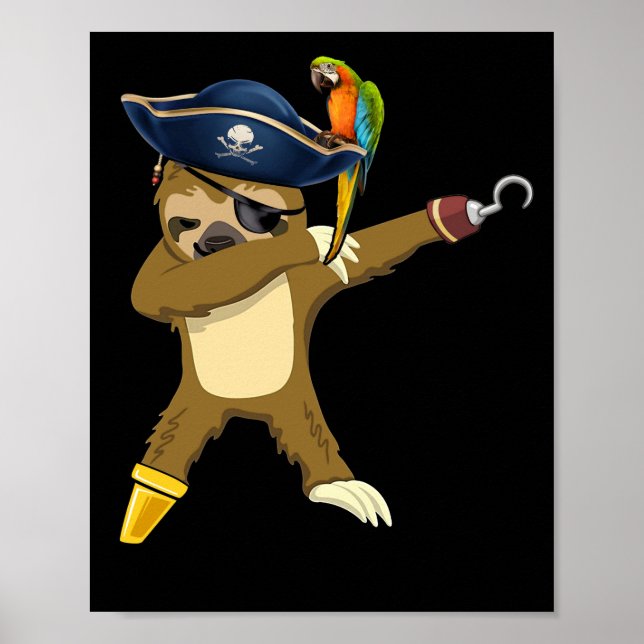 Affiche Dabbing Slot Pirate Dab Dancing (Devant)
