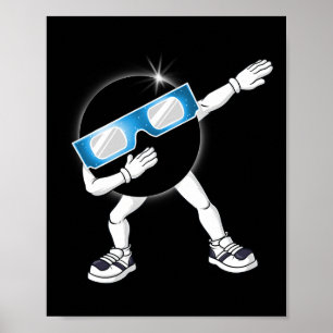 Affiche Dabbing Total Solar Eclipse 2024 Totality Dab Boys