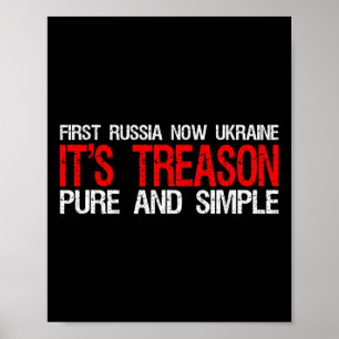 Affiche D'abord la Russie maintenant l'Ukraine C'est de la