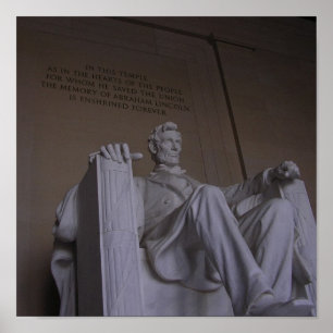 Affiche d'Abraham Lincoln
