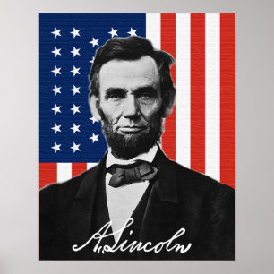 Affiche d'Abraham Lincoln