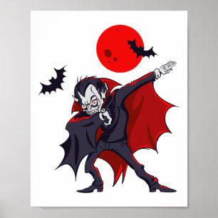 Affiche Dabula Vampire Comte D'Halloween Dabula Gif