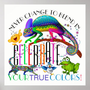 Affiche d'acceptation de l'encouragement à la dive