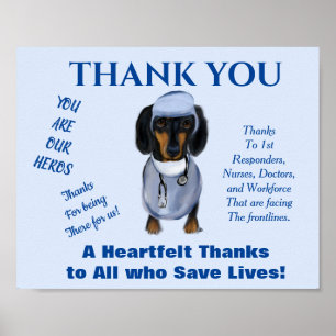 Affiche Dachshund
