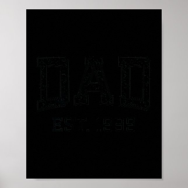 Affiche Dad Est 1999 Dad D Husband Father Grandpa  (Devant)