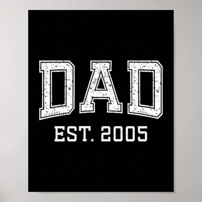 Affiche Dad Est 2005 Dad D Fathers Day Ized  (Devant)