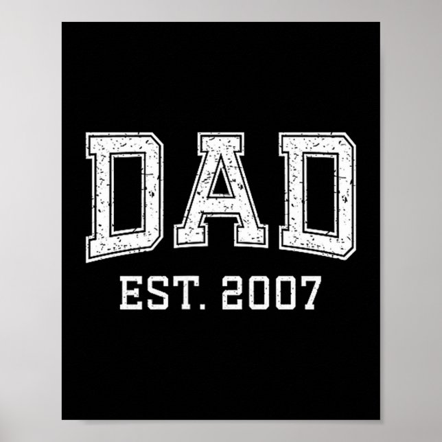 Affiche Dad Est 2007 Dad D Fathers Day Ized  (Devant)