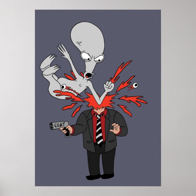 AFFICHE DAD ROGER SLAM AMÉRICAIN (Devant)