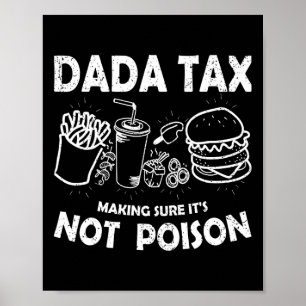 Affiche Dada Fiscalité S'Assurer Qu'Il N'Est Pas Poison Fê