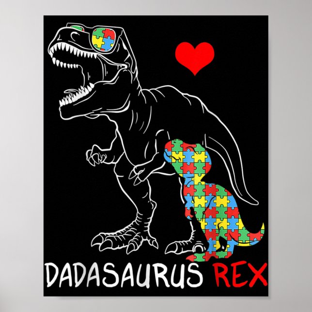 Affiche Dadasaurus Rex Autism (Devant)
