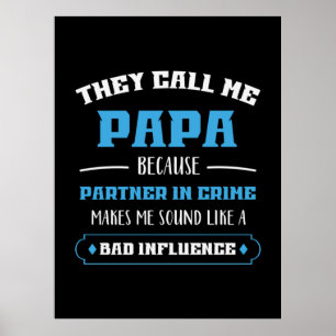 Affiche Daddy Don On M'Appelle Papa