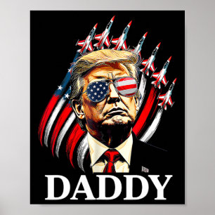 Affiche Daddy Trump Drôle - Daddy Trump