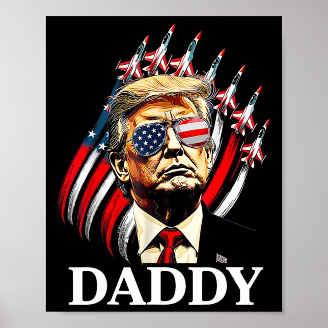 Affiche Daddy Trump Drôle - Daddy Trump  (Devant)