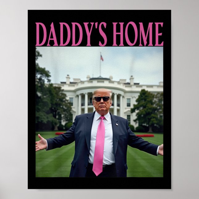 Affiche Daddys Home Trump American Made Trump Merchandises (Devant)