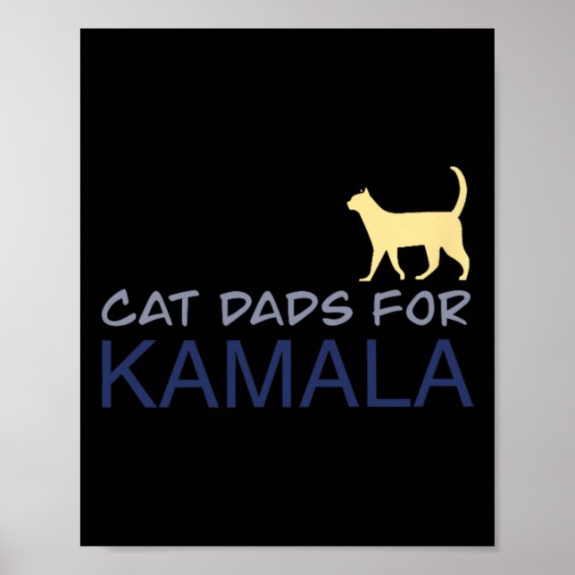 Affiche Dads For Kamala Harris For President 2024 (Devant)