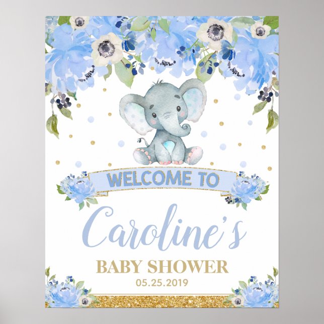 Affiche d'Affiche de bienvenue pour bébé Baby show (Devant)