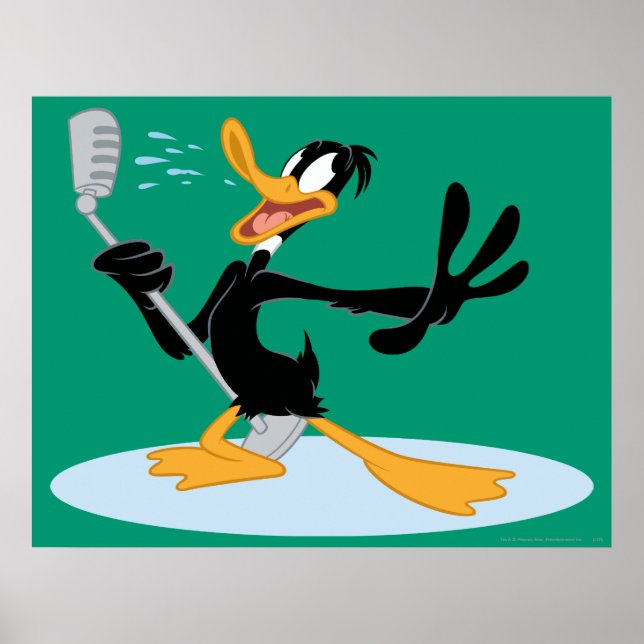 Affiche DAFFY DUCK™ Singing (Devant)