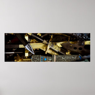 Affiche Dagers, Dirks et Sabres