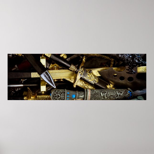 Affiche Dagers, Dirks et Sabres (Devant)