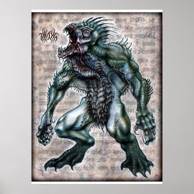 Affiche Dagon 18x24 (Devant)