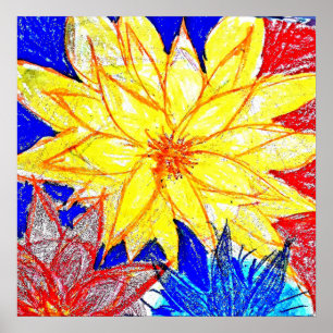 Affiche Dahlia