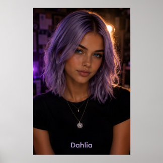 Affiche Dahlia