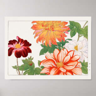 Affiche Dahlia par Tanigami Konan