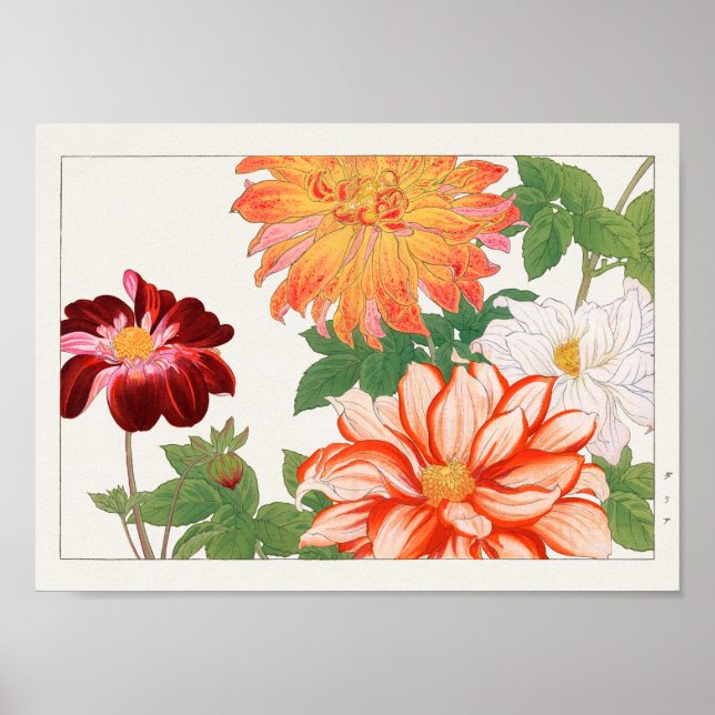 Affiche Dahlia par Tanigami Konan (Devant)