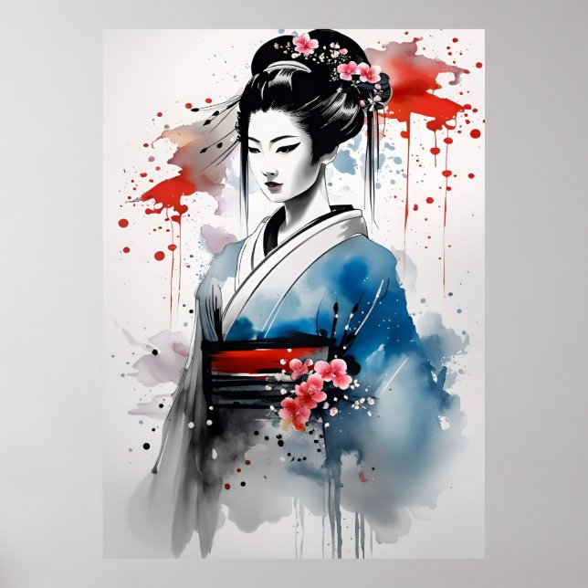 Affiche d'AI Geisha (Devant)