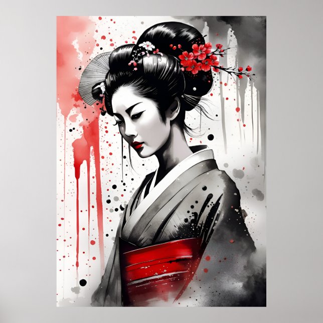 Affiche d'AI Geisha (Devant)