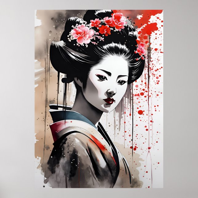 Affiche d'AI Geisha (Devant)