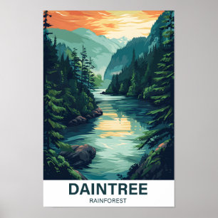Affiche Daintree Rainforest Queensland Australie Voyage