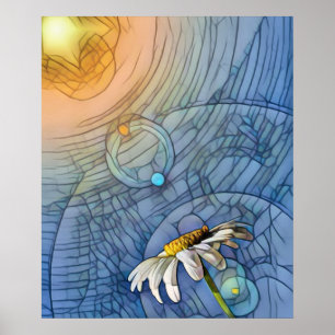 Affiche Daisy Au Soleil