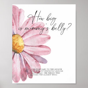 Affiche Daisy - comme le ventre de maman est gros jeu
