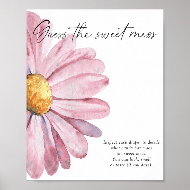 Affiche Daisy - devinez le doux bordel (Devant)