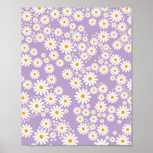 Affiche Daisy Garden 05 Purple