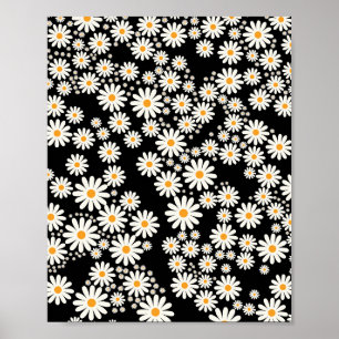 Affiche Daisy Garden 08 Noir