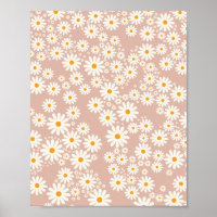 Daisy Garden 11 Neutral Pastel