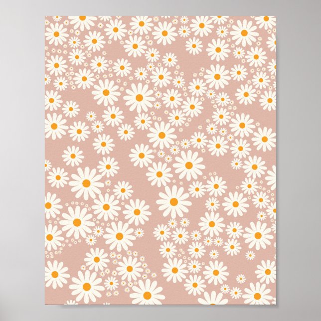 Affiche Daisy Garden 11 Neutral Pastel (Devant)