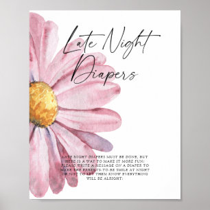 Affiche Daisy Late nuit couches jeu