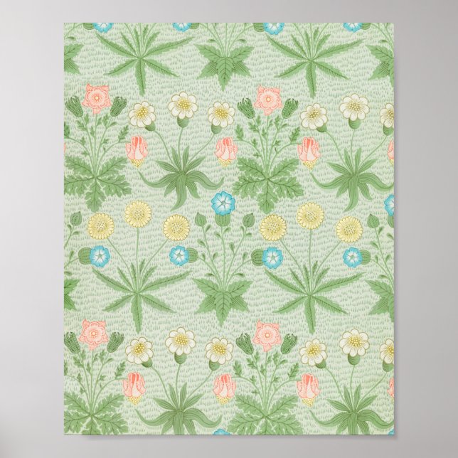 Affiche Daisy, William Morris (Devant)