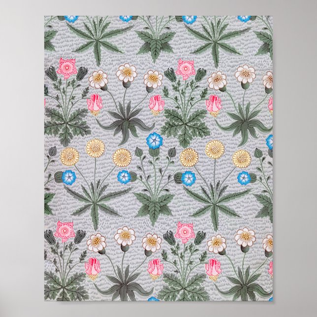 Affiche Daisy, William Morris (Devant)