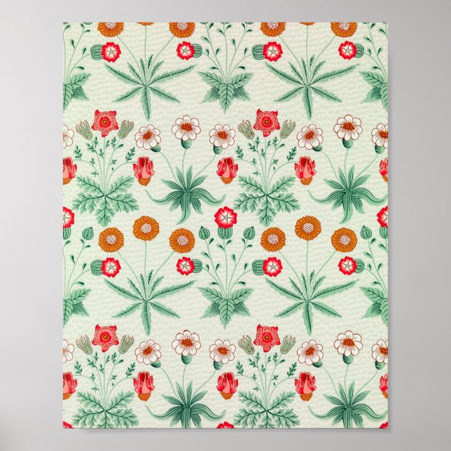 Affiche Daisy, William Morris (Devant)