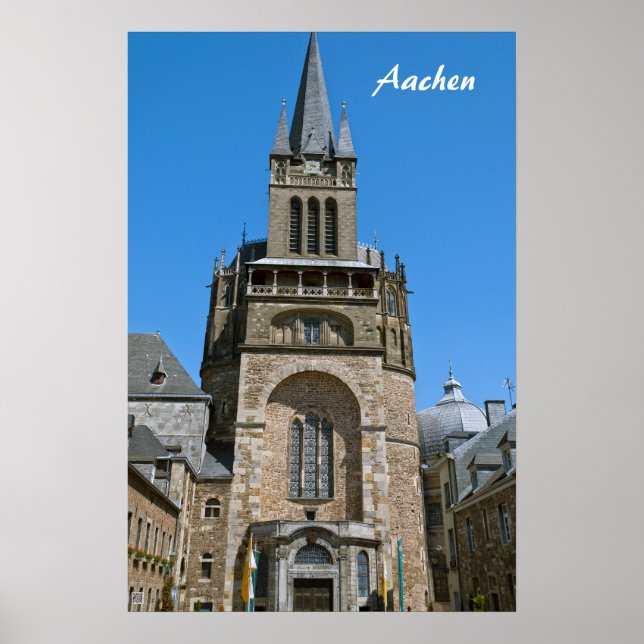 Affiche d'Aix-la-Chapelle (Devant)
