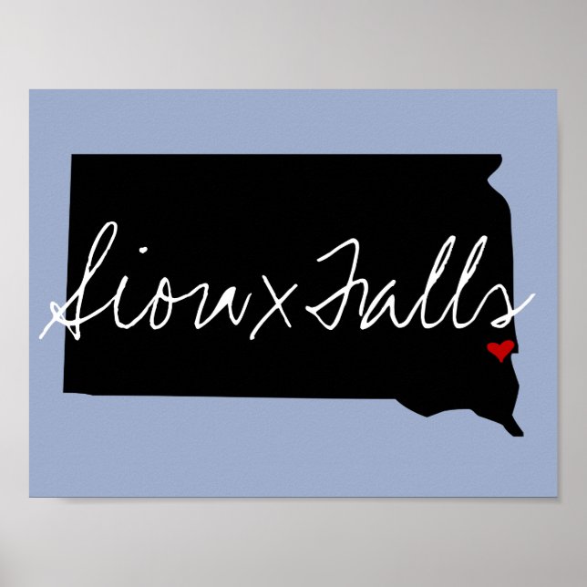 Affiche Dakota du Sud (Devant)