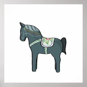 Affiche Dala horse