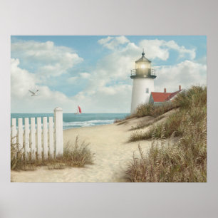 Affiche d'Alan Giana "By the Peaceful Shore"