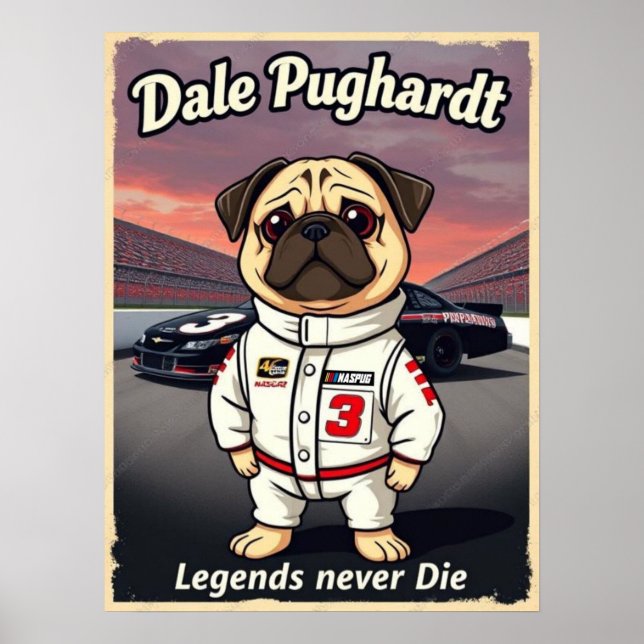 Affiche Dale Pughardt Legends Never Die (Devant)