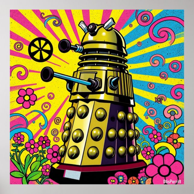 AFFICHE DALEKS DE L'AMOUR-3 (Devant)